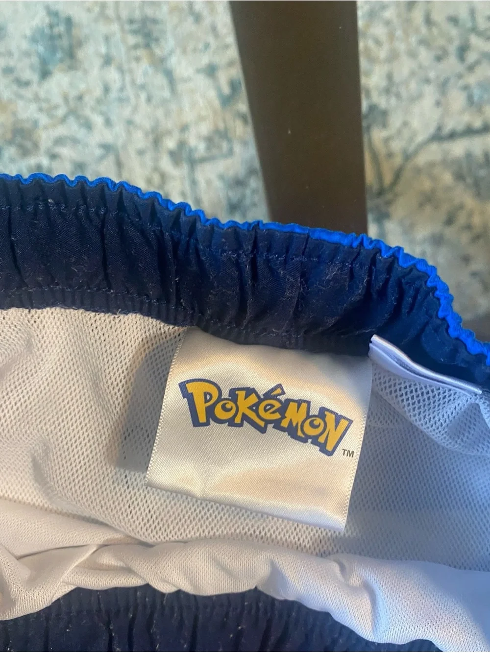 Pokemon Blue & Yellow Pikachu Kids Rashguard Swim Set